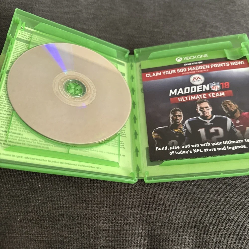 Madden NFL 16 And Madden NFL 18 Video Game Tested Bundle